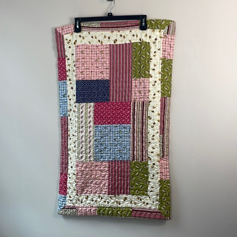 Quilted standard pillow sham cover